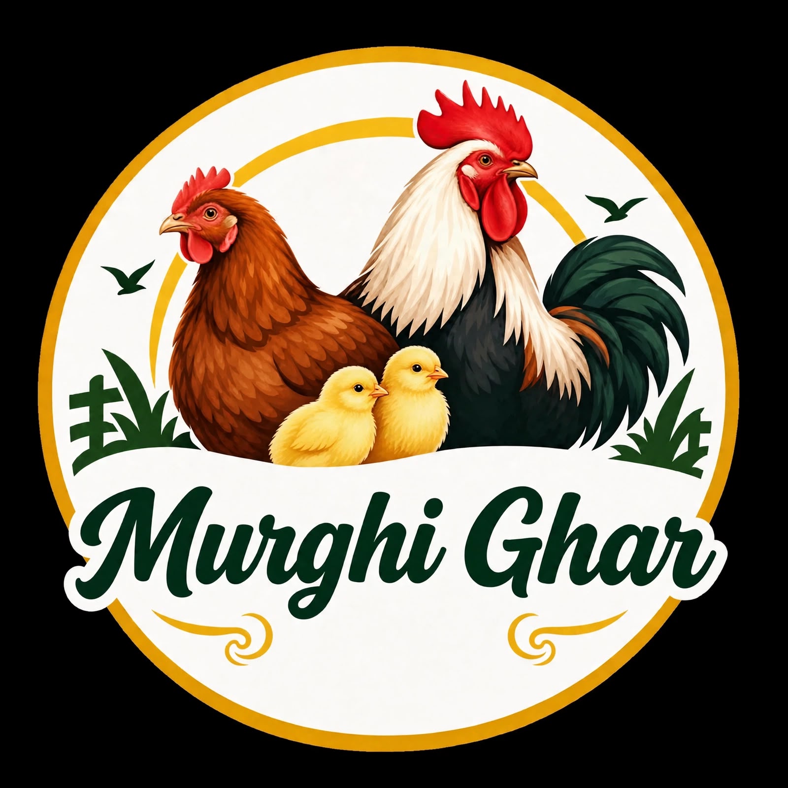 Murghi Ghar logo